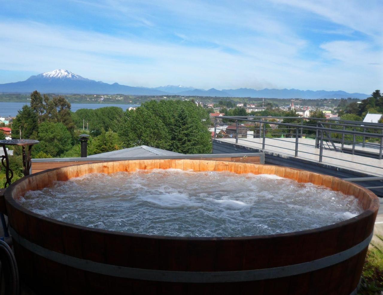 Dein Haus Hotel Y Departamentos Puerto Varas Bagian luar foto