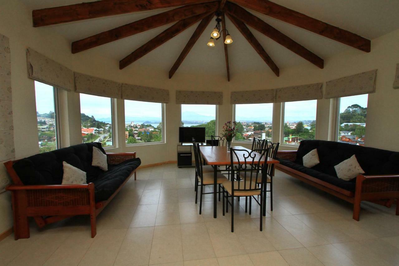 Dein Haus Hotel Y Departamentos Puerto Varas Bagian luar foto
